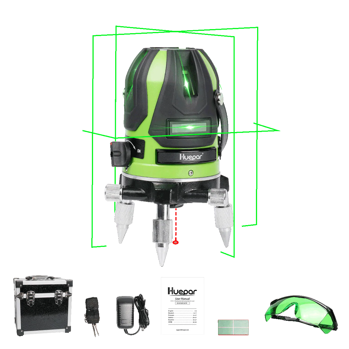 Huepar 6141G Laser Level