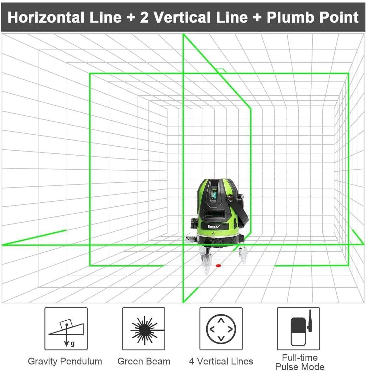 Huepar 6141G Laser Level - Image 6