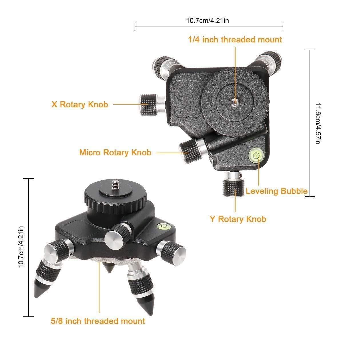 Huepar AT2 - Laser Level 360° Rotating Base Adapter - Image 7
