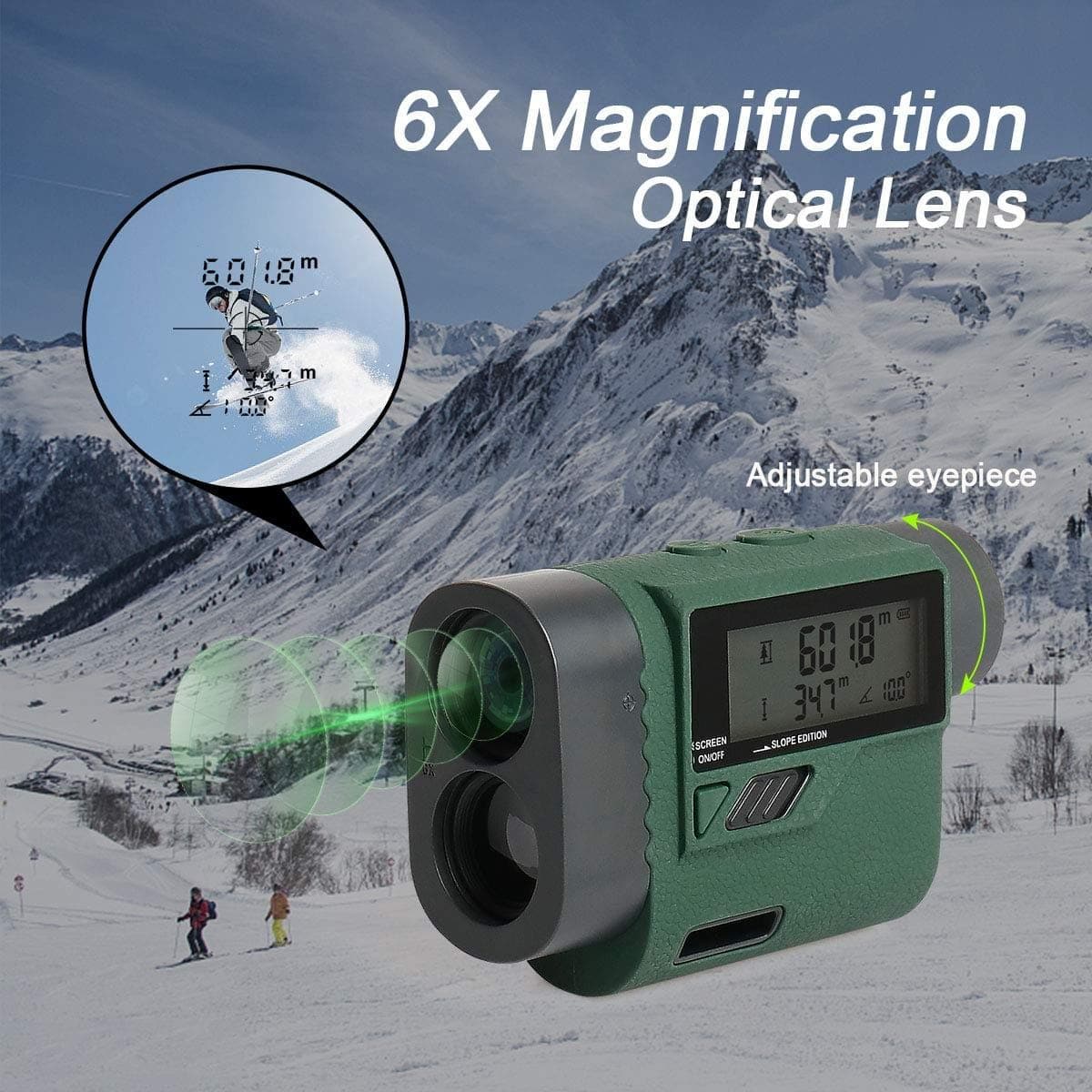 Huepar HLR1000 - Golf Laser Rangefinder - Image 4