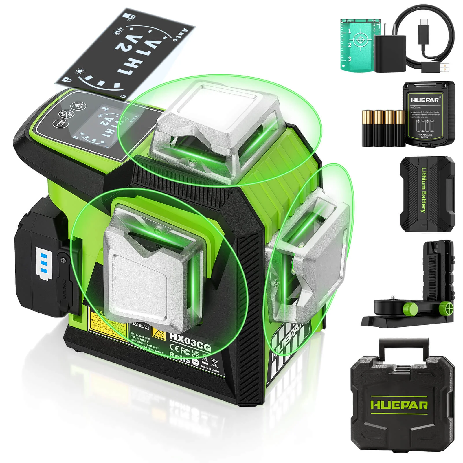 Huepar HX03CG Laser Level - Image 10