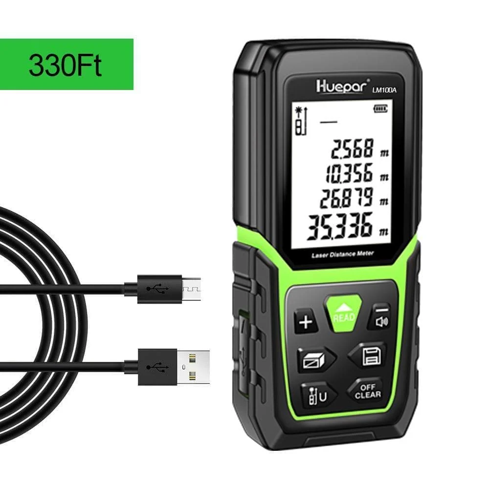 Huepar LM100A - 100M Laser Distance Meter
