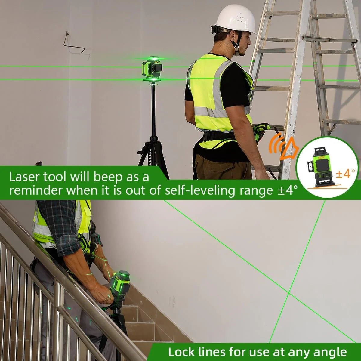 Huepar LS04CG Laser Level - Image 2
