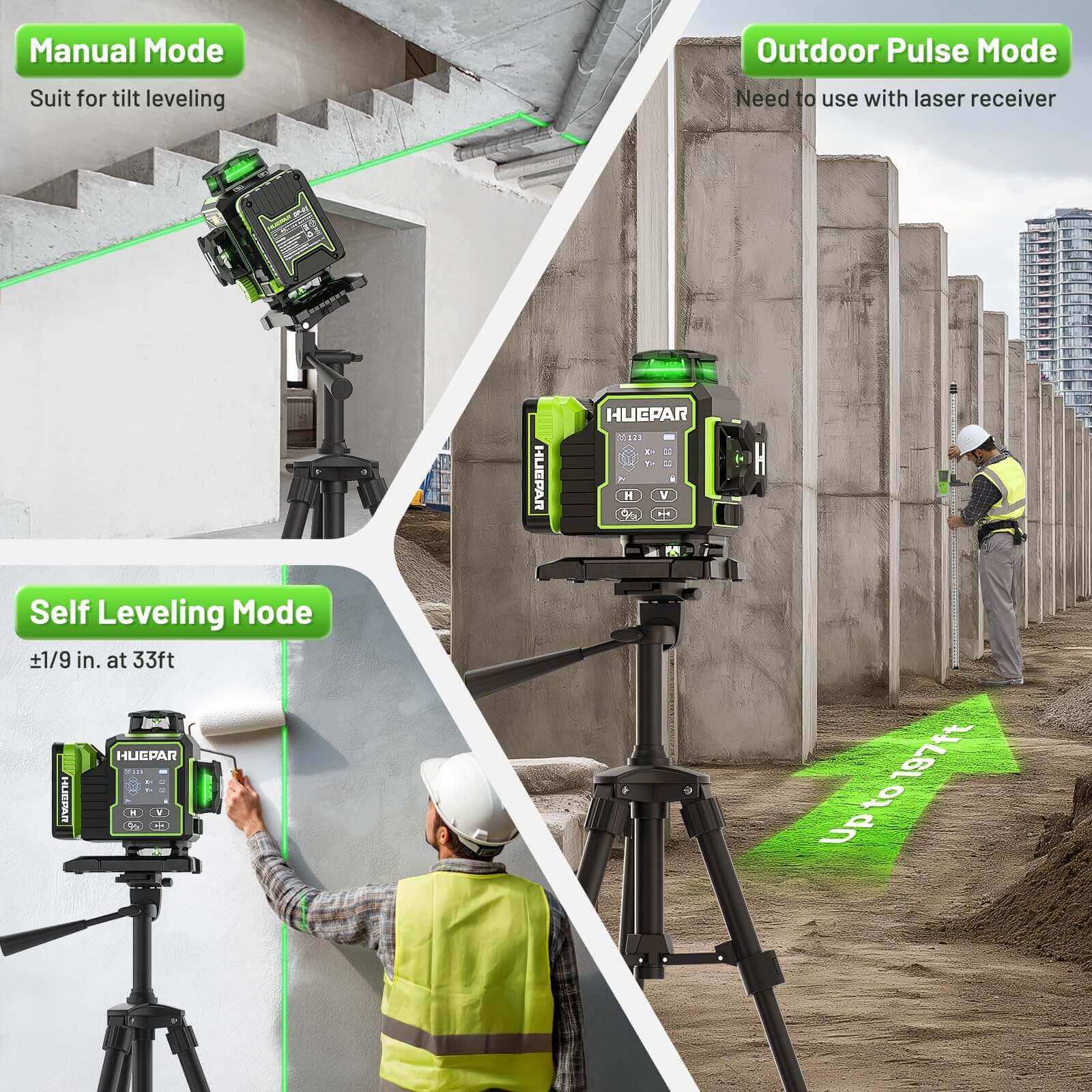 Huepar W04CG Laser Level - Image 8